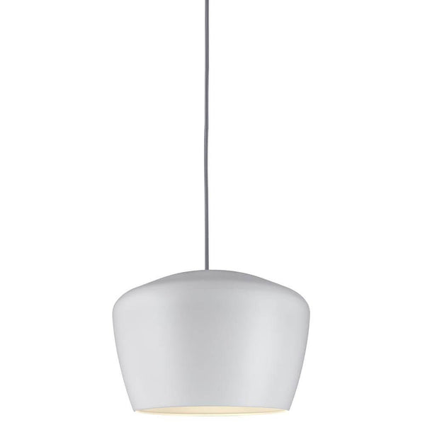 URail 2Easy Schirm Pom Weiß max. 20W als stilvolle Pendelleuchte in modernem Design.