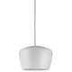 URail 2Easy Schirm Pom Weiß max. 20W Pendelleuchte in modernem Design für Wohn- und Essbereich.