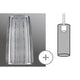 URail 2Easy Schirm Drio Rauch max. 50W - eleganter Vollglasschirm für blendarmes Licht im Essbereich