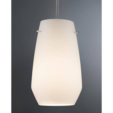 URail 2Easy Schirm Vento Opal max. 50W hängende Lampe mit hochwertigem Vollglasschirm für blendarmes Licht.