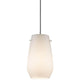 URail 2Easy Schirm Vento Opal max. 50W - eleganter Pendelleuchte mit blendarmem Licht für Ihren Essbereich.