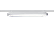 URail LED Panel Loop 7W Weiß, flaches weißes LED-Panel für URail-Schienensystem mit blendarmem Licht