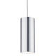 URail LED Pendel Barrel 6W in Silberfarben mit modernem Design, ideal für individuelle Lichtsysteme.