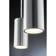 URail LED Pendel Barrel 6W - moderne Pendelleuchte in silber mit LED Technik.