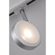 URail LED Spot Discus Chrom Dimmbar in chrom matt, ideal für URail Schienen, mit fest verbautem Leuchtmittel.