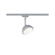 URail LED Spot Hemi Chrom auf Schiene, moderne LED-Deckenleuchte für effiziente Raumausleuchtung.