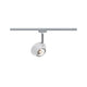 URail LED Spot Sabik 13W Dimmbar Weiß an einer Schiene montiert, strahlendes Licht und elegantes Design.
