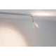 URail LED Spot Sabik 13W Dimmbar Weiß an einer Decke montiert, spendet direktes und indirektes Licht.