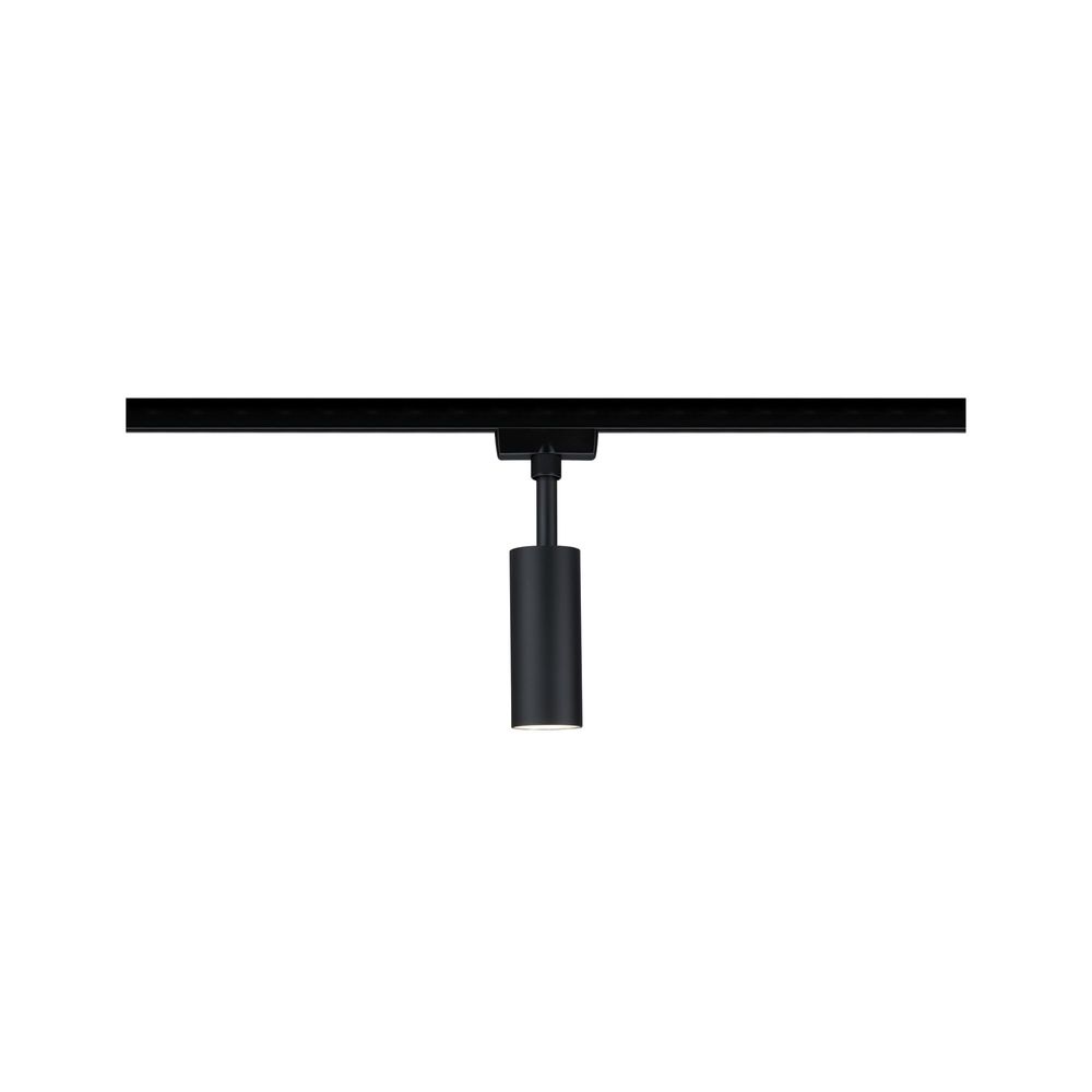 URail Foco LED Tubo 5W negro mate 3000K metal/plástico