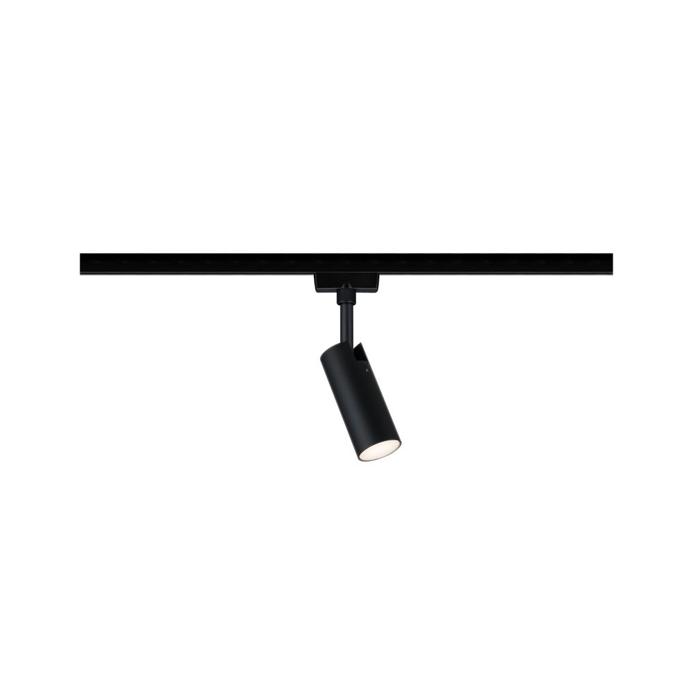 URail Foco LED Tubo 5W negro mate 3000K metal/plástico