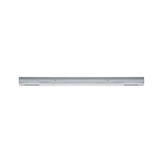 URail Mitteleinspeiser max. 1000W Chrom--Matt, elegantes Design in Chrom matt, ideal für flexible Beleuchtungslösungen.