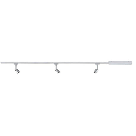 URail Set Pure II GU10 i elegant design med fleksibel spotplassering for ulike lyskilder.