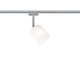URail Spot Blossom Satin G9 mit dekorativem Glas-Schirm für blendarmes Licht.