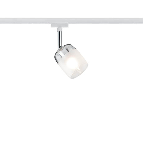 URail Spot Blossom Weiß Klar- Satin G9 mit modernem Design und blendarmem Licht.