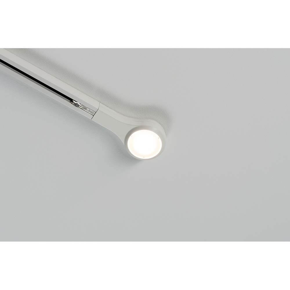 URail System LED Endkappe 1x5,8W Weiß Dimmbar