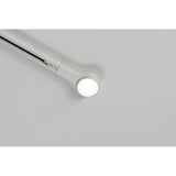URail System LED Endkappe 1x5,8W Weiß Dimmbar