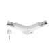URail System LED L-Verbinder 1x5,8W Weiß Dimmbar für Schienensystem, blendarm und dimmbar, ideal für Wand- und Deckenmontage.