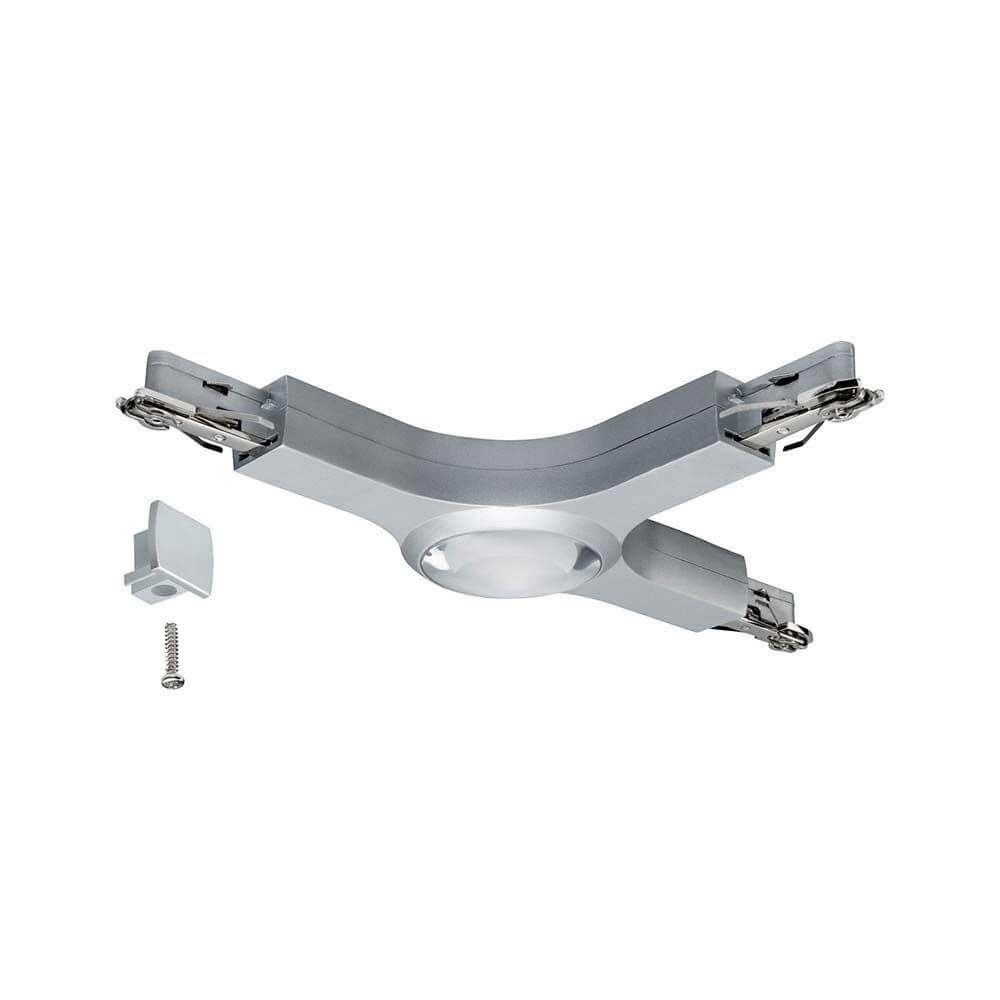 URail System LED T-Verbinder 1x5,8W Dimmbar für individuelle Schienensysteme, blendarm und stufenlos dimmbar.