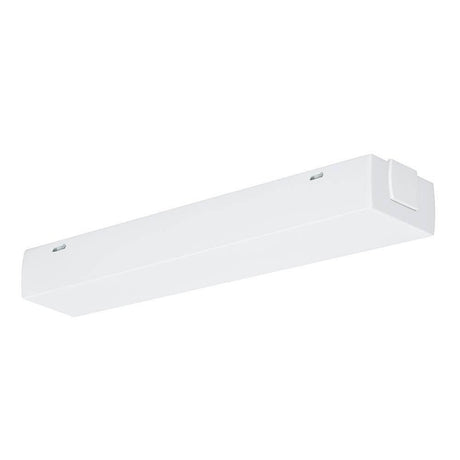 URail System Light&Easy Mittel-Einspeis. max. 1000W Weiß, moderne weiße Mitteleinspeisung für URail Schienensystem.