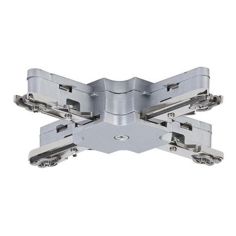 URail System Light&Easy X-Verbinder 125mm max. 1000W für kreative X-Installationen im URail Schienensystem.