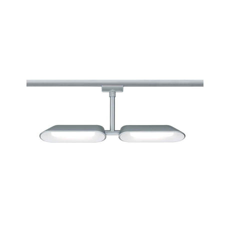 URail Systems Spot Dipper 2x8W Weiß Dimmbar mit Doppelkopf für blendfreies Licht.