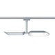 URail Systems Spot Dipper 2x8W Weiß Dimmbar mit Doppelkopf und reduzierten Design.