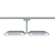 URail Systems Spot Dipper 2x8W Weiß Dimmbar mit doppelt starkem Licht und blendarmem Design.