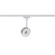 URail Systems Spot Pellet 1x4W Weiß Chrom Dimmbar, eleganter Strahler für blendfreies Licht und dimmbare LED.