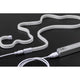 USB-LED Neon Strip in grün, flexibel und biegbar, ideal zur Montage mit Halteclips.