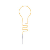 USB-LED Neonstreifen in Orange, biegsam und beleuchtet gleichmäßig, ideal für kreative Lichtgestaltungen.
