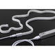 USB-LED Strip Neon 1m Colorflex Pink mit USB-Anschluss auf dunklem Hintergrund