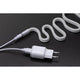 USB-LED Strip Neon 1m Colorflex Pink mit Netzteil und flexibler Neonbeleuchtung.