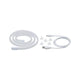 USB-LED Strip Neon 1m Colorflex Pink Zubehör inklusive USB-Kabel und Halteclips für einfache Montage.