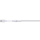 USB-LED Strip Neon 1m Colorflex Pink - Datenkabel für Neonlichtanschluss in Weiß.