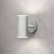 Ull LED Udendørs væglampe 3000K galvaniseret stål, glas monteret på væg.