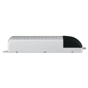 VDE Mipro Elektroniktrafo 20-70W 12V 70VA Grau Schwarz in seitlicher Ansicht