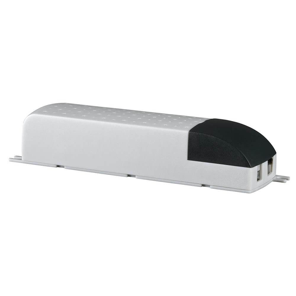 VDE Mipro Elektroniktrafo 35-105W 12V 105VA Grau Schwarz in kompakter Bauform für Einbauleuchtensysteme.