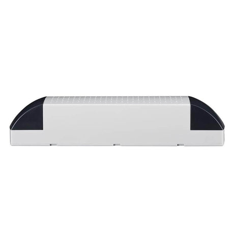VDE professional electronic transformer 50-150W 12V 150VA grey black from the side, ideal for the highest demands.