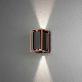 Vale external wall lamp 2-flame