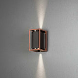 Vale external wall lamp 2-flame