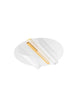 Valentin LED Deckenleuchte 3000K Gold mit elegantem Design und goldenen Akzenten.