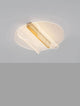 Valentin LED Deckenleuchte 3000K Gold in modernem Design mit goldenen Akzenten und sanftem Licht.