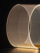 Valentin LED Tischleuchte Ø 28cm 3000K Gold mit modernem, elegantem Design und dimmbarer Funktion.