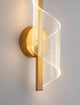 Valentin LED applique 3000K avvolta in oro (7)