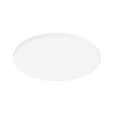VariFit LED Einbaupanel Ø 16cm Veluna Edge in Weiß mit rahmenlosem Design und gleichmäßiger Lichtausbeute.