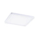 VariFit LED Einbaupanel Areo in Weiß, warmweißes Licht, 175x175mm, mit variierbaren Klemmfedern für einfachen Einbau.