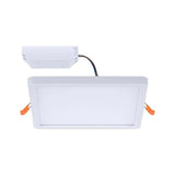 VariFit LED Einbaupanel Areo mit 3-Stufen-Dimmer Eckig Weiß