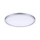 VariFit Areo LED Einbaupanel mit 3-Stufen-Dimmer Ø 23cm Chrom - modernes und flächiges Lichtdesign.
