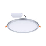 Pannello di installazione a LED Varifit areo Ø 23 cm con Dimmer Dimmer Chrom-Matt