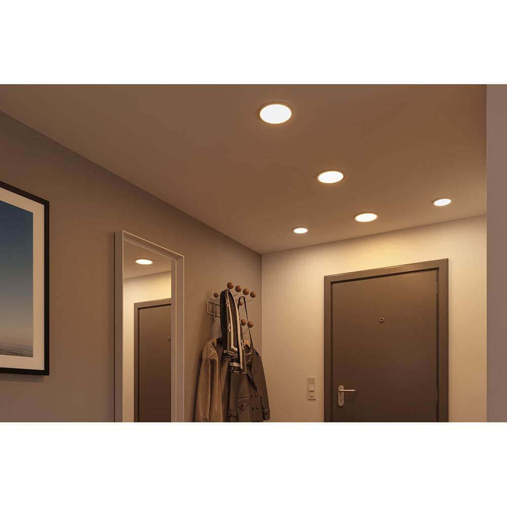 VARIFIT LED installation panel area in 3-stage dimmer Ø 23cm white